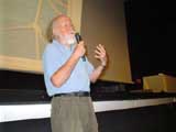 Hubert Reeves lors de sa conférence